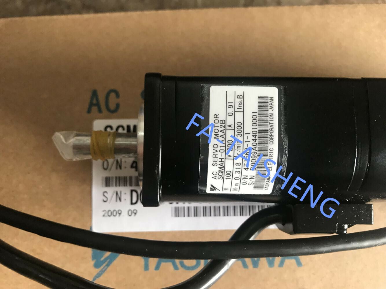 NEW YASKAWA AC SERVO MOTOR SGMAH-01AAA2B SGMAH01AAA2B FREE EXPEDITED SHIPPING