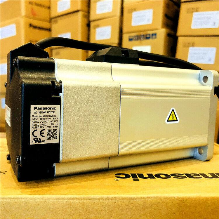 NEW ORIGINAL PANASONIC AC SERVO MOTOR MHMJ082G1V FREE EXPEDITED SHIPPING