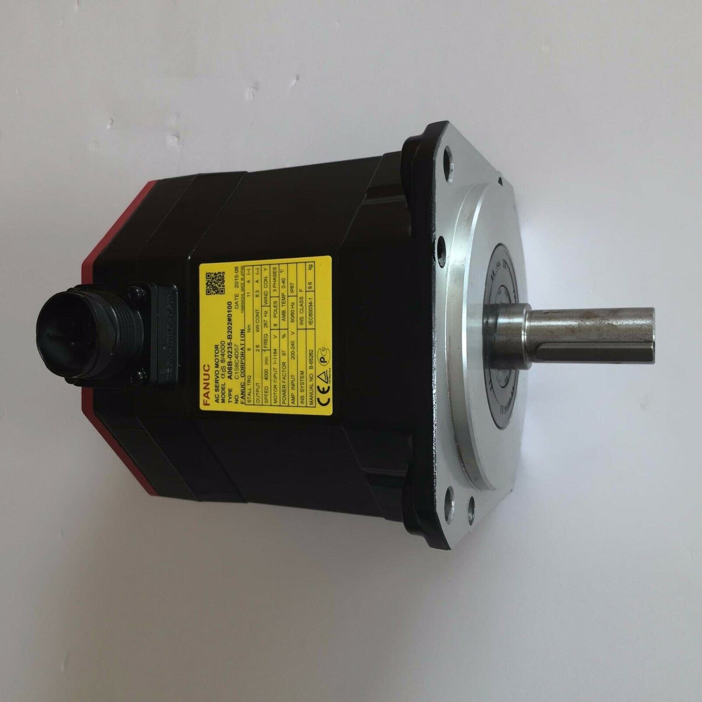 USED FANUC AC SERVO MOTOR A06B-0235-B202#0100 FREE EXPEDITED SHIPPING