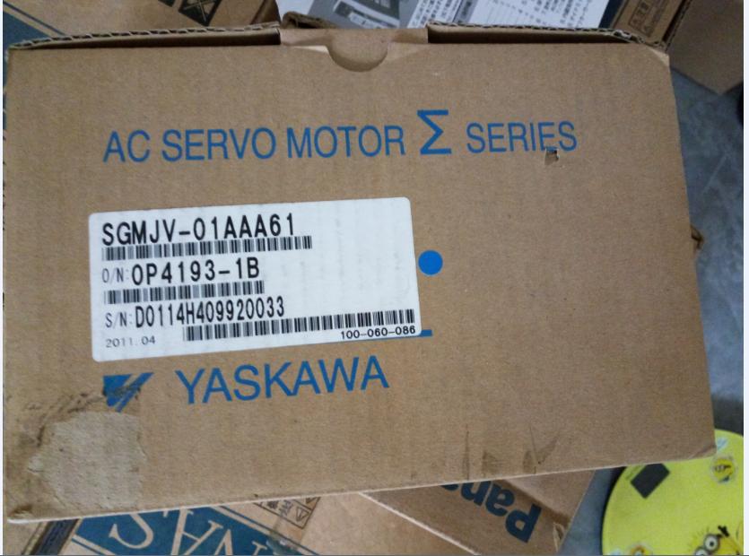 YASKAWA AC SERVO MOTOR SGMJV-01AAA61 SGMJV01AAA61 NEW FREE EXPEDITED SHIPPING