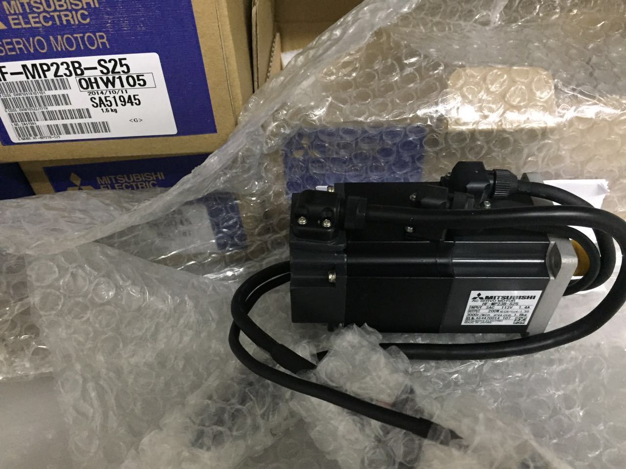 MITSUBISHI AC SERVO MOTOR HF-MP23B-S25 NEW ORIGINAL FREE EXPEDITED SHIPPING