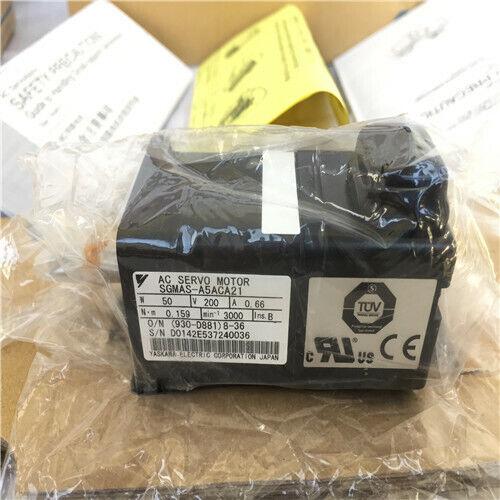 NEW ORIGINAL YASKAWA AC SERVO MOTOR SGMAS-A5ACA21 FREE EXPEDITED SHIPPING